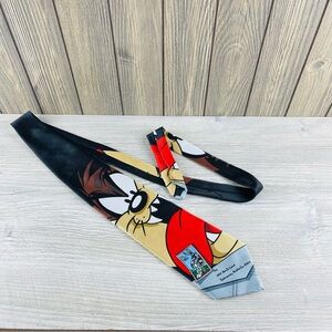 Vintage Looney Tunes Stamp Tasmanian Devil Tie